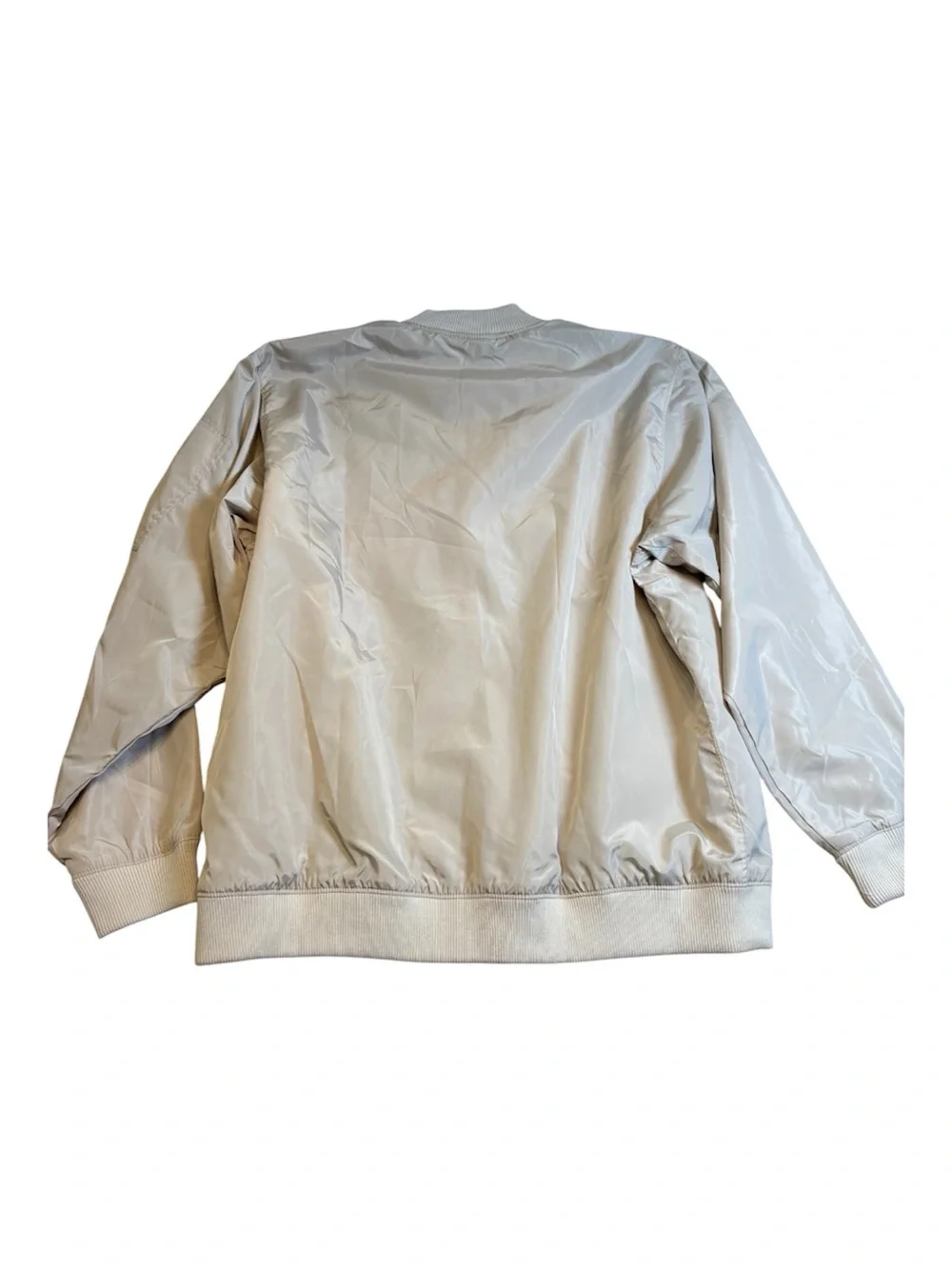 Spyder Men's Lightweight Bomber Jacket Tan Beige Khaki NWT XL | Flight Jacket